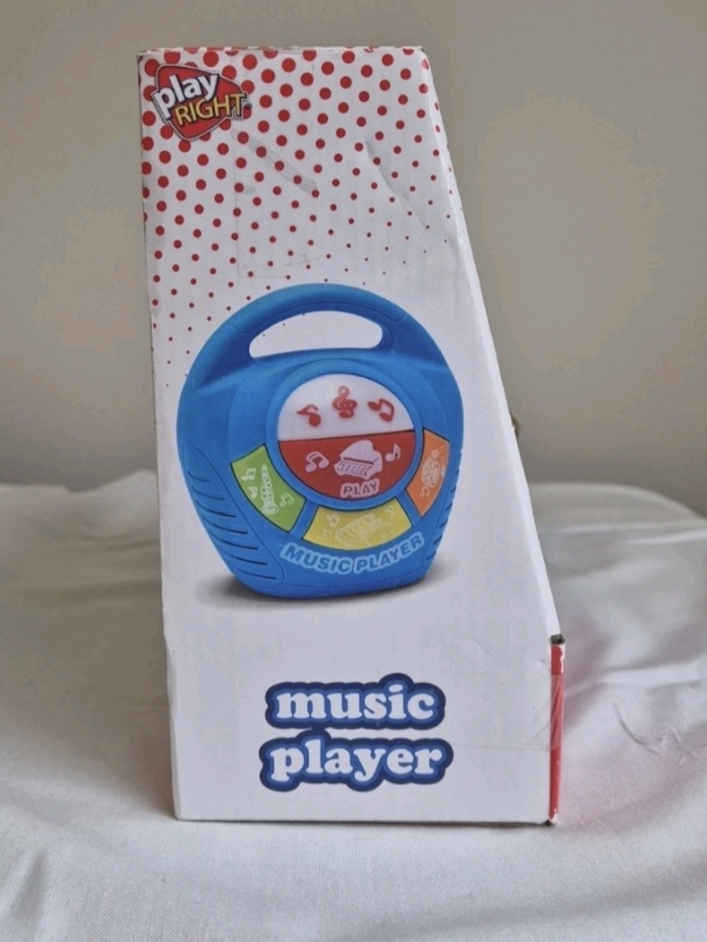 Blue Music Player Toy - Kids Learning Toy